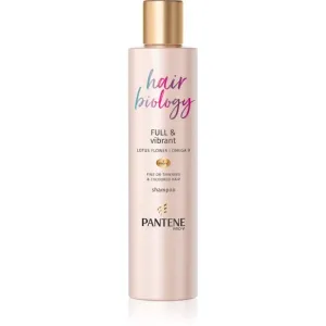 Pantene Hair Biology Full & Vibrant reinigendes und nährendes Shampoo für geschwächtes Haar 250 ml