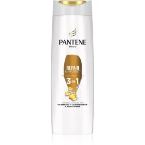 Pantene Shampoo für strapaziertes Haar 3 in 1 Shampoo + Conditioner + Treatment)}} 360 ml
