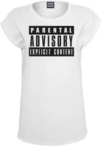 Parental Advisory T-Shirt Logo White XL