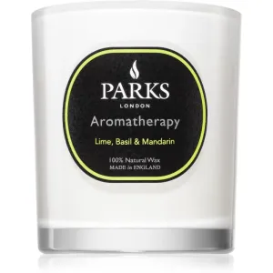 Parks London Aromatherapy Lime, Basil & Mandarin Duftkerze 220 g
