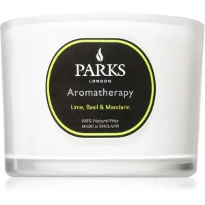 Parks London Aromatherapy Lime, Basil & Mandarin Duftkerze 350 g