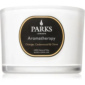 Parks London Aromatherapy Orange, Cedarwood & Clove Duftkerze 80 g