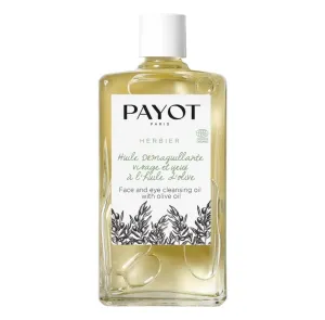 Payot Herbier Huile Démaquillante Visage & Yeux Reinigungsöl für Augen, Lippen und Haut mit Olivenöl 95 ml