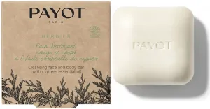 Payot Herbier Pain Nettoyant Visage Et Corps À L'huile Essentielle De Cyprès Feinseife Für Gesicht und Körper 85 g