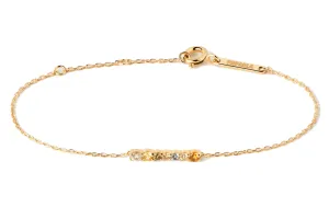 PDPAOLA Charmantes vergoldetes Armband mit Zirkonen RAINBOW Gold PU01-788-U