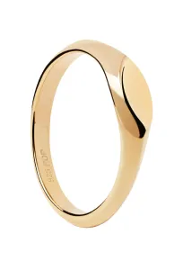 PDPAOLA Minimalistischer vergoldeter Ring Duke Vanilla AN01-A54 50 mm