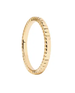 PDPAOLA Minimalistischer vergoldeter Ring Lea Essentials AN01-811 50 mm
