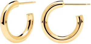PDPAOLA Minimalistischevergoldete Ohrringe Kreise Medium CLOUD Gold AR01-377-U