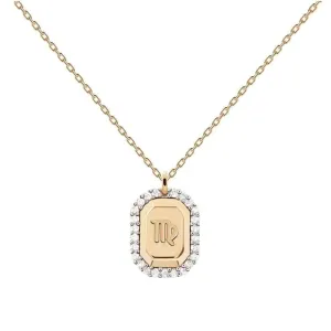 PDPAOLA Original vergoldete Halskette Jungfrau VIRGO CO01-573-U (Kette, Anhänger)