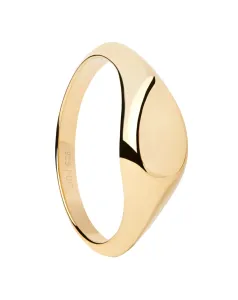 PDPAOLA Zeitloser vergoldeter Ring Devi Vanilla AN01-A53 50 mm