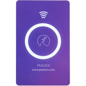 Pealock NFC Karte Karte für das Schloss, rosa, größe os