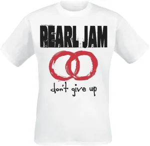 Pearl Jam T-Shirt Don't Give Up Unisex White XL