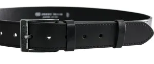 Penny Belts Herren Ledergürtel 17-1-60 black 100 cm