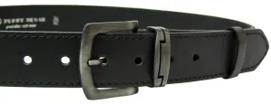 Penny Belts Herren Ledergürtel 9-1-60 black 100 cm