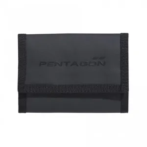 Pentagon stater 2.0 Stealth Geldbörse mit Klettverschluss, schwarz