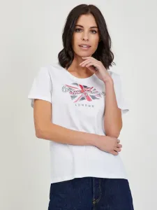 Pepe Jeans Poppy T-Shirt Weiß #208499