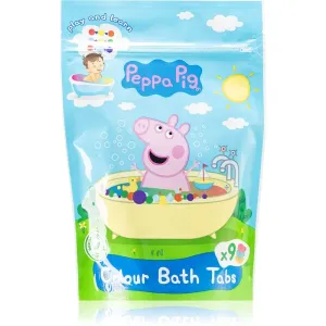 Peppa Pig Colour Bath Tabs farbige Brausetabletten zum Baden 9x16 g