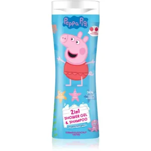 Peppa Pig Shower gel & Shampoo Duschgel & Shampoo 2 in 1 für Kinder Cherry 300 ml