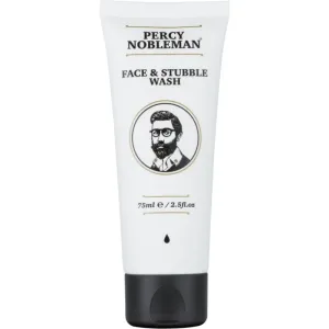 Percy Nobleman Face & Stubble Wash Reinigungsgel für Gesicht und Bart 75 ml