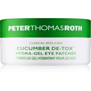 Peter Thomas Roth Cucumber De-Tox Hydra-Gel Eye Patches feuchtigkeitsspendende Gel-Maske für die Augen 30 Pairs 60 St