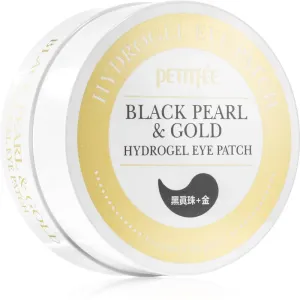 Petitfée Black Pearl & Gold feuchtigkeitsspendende Gel-Maske für den Augenbereich 60 St