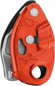 Petzl Grigri+ Sicherungsgerät mit Bremsunterstützung, grau