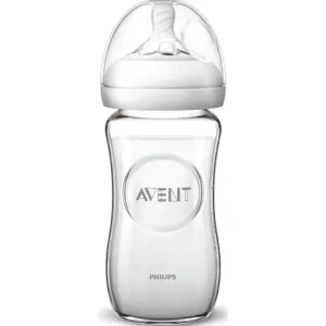 Philips Avent Natural Glass Babyflasche für Säuglinge 1m+ 240 ml
