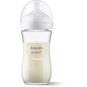 Philips Avent Natural Response Glass Babyflasche 1 m+ 240 ml