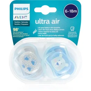 Philips Avent Soother Ultra Air 6-18 m Schnuller Paw/Bear 2 St