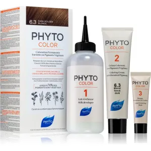 Phyto Color Haarfarbe ohne Ammoniak Farbton 6.3 Dark Golden Blonde