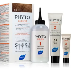 Phyto Color Haarfarbe ohne Ammoniak Farbton 7.3 Golden Blonde