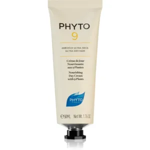Phyto Phyto 9 Nourishing Day Cream with 9 Plants hydratisierende und nährende Creme für trockenes Haar 50 ml