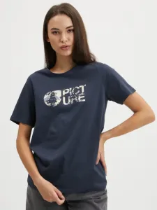 Picture T-Shirt Blau