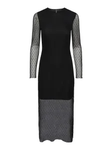 Pieces Damen Kleid PCNESH Regular Fit 17146719 Black XL