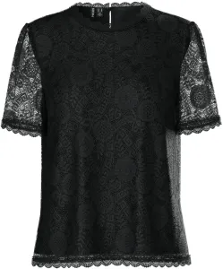 Pieces Damen T-Shirt PCOLLINE Regular Fit 17148711 Black XXL