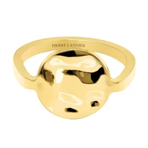 Pierre Lannier Stilvoller vergoldeter Ring Echo BJ10A320 55 mm