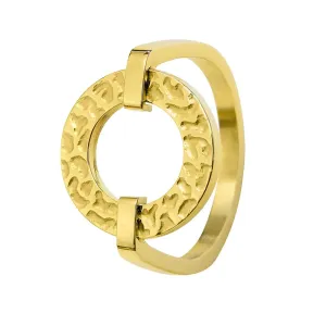 Pierre Lannier Zeitloser vergoldeter Ring Caprice BJ01A320 54 mm