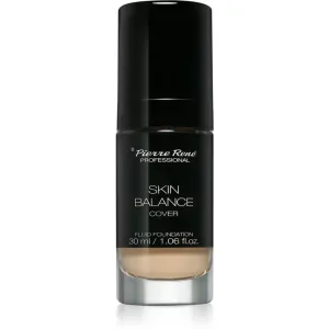 Pierre René Skin Balance Cover wasserfestes Flüssig-Make up Farbton 19 Cool Ivory 30 ml