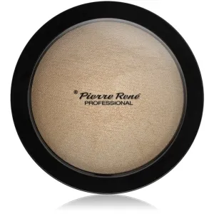 Pierre René Face Highlighting Powder aufhellender Kompaktpuder Farbton 02 Shiny Touch 12 g