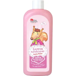 Pink Elephant Girls Shampoo und Conditioner 2 in 1 für Kinder Squirrel 500 ml