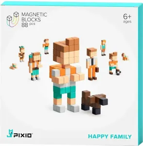 Pixio Magnetische Blöcke Happy Family