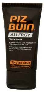 Piz Buin Sonnenschutz für das Gesicht SPF 50+ (Allergy Face Cream) 50 ml