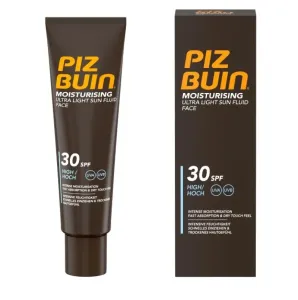Piz Buin Schützendes Feuchtigkeitsfluid für das Gesicht SPF 30 Moisturizing (Ultra Light Sun Fluid) 50 ml