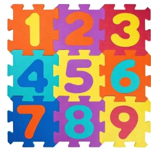 PLASTICA FOAM PUZZLE Puzzle aus Schaumstoff, farbmix, größe os #77006