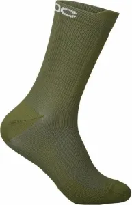 POC Lithe MTB Sock Mid Epidote Green S Fahrradsocken