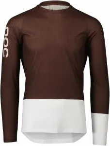 POC MTB Pure LS Jersey Axinite Brown/Hydrogen White S