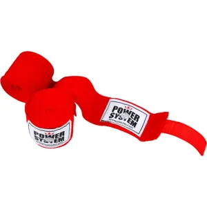 Power System Boxing Wraps Boxbandagen Farbe Red 1 St