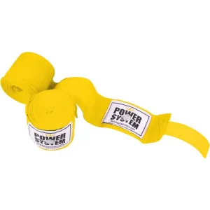 Power System Boxing Wraps Boxbandagen Farbe Yellow 1 St