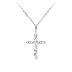 Preciosa Design Silberkette Tender Crosses mit kubischem Zirkonia Preciosa 5332 00