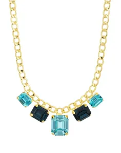 Preciosa Elegante vergoldete Halskette Santorini mit tschechischem Kristall 2287Y70